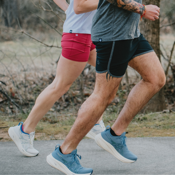 Runners wearing ASICS Gel-Nimbus 26