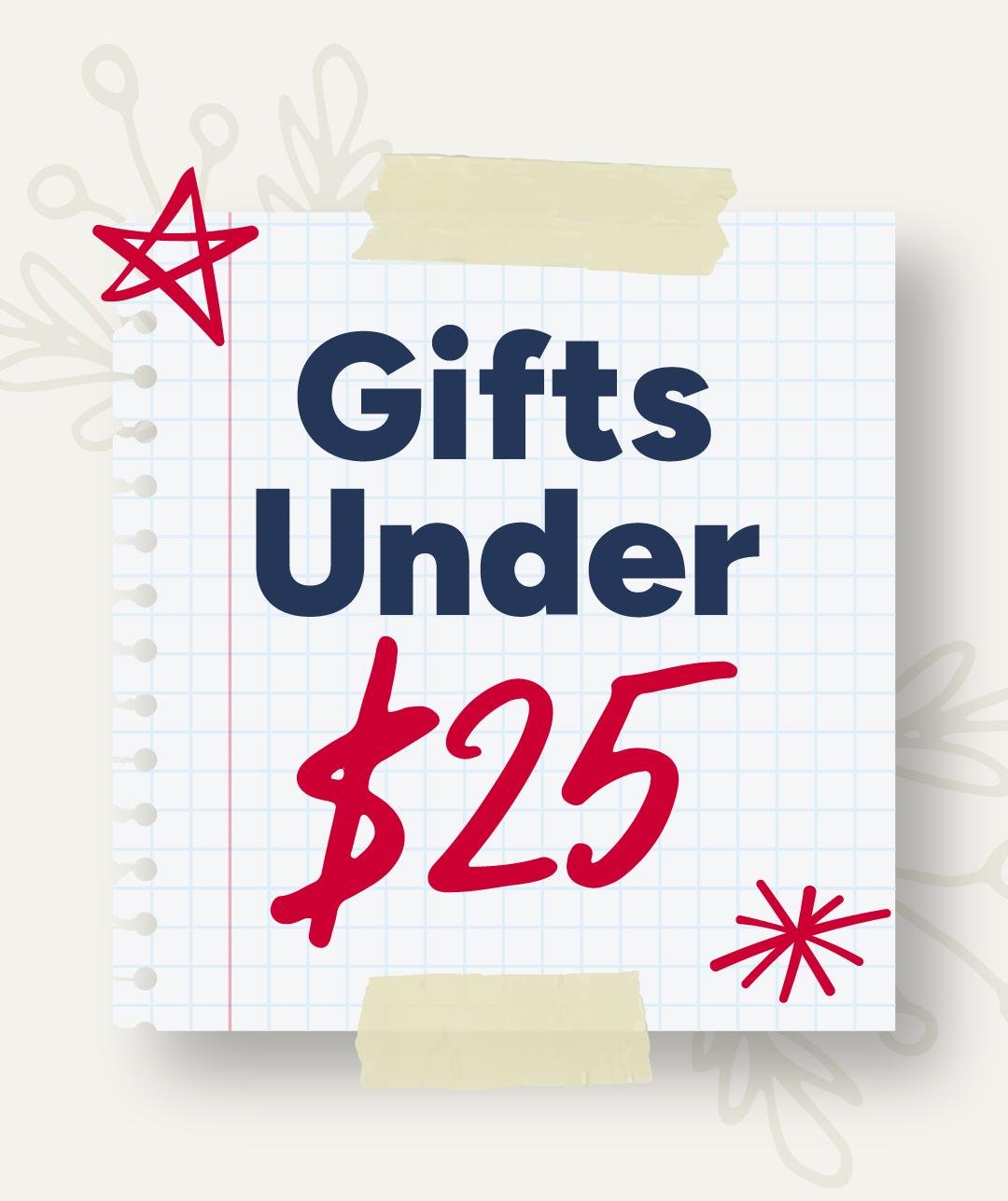 Gifts under $25