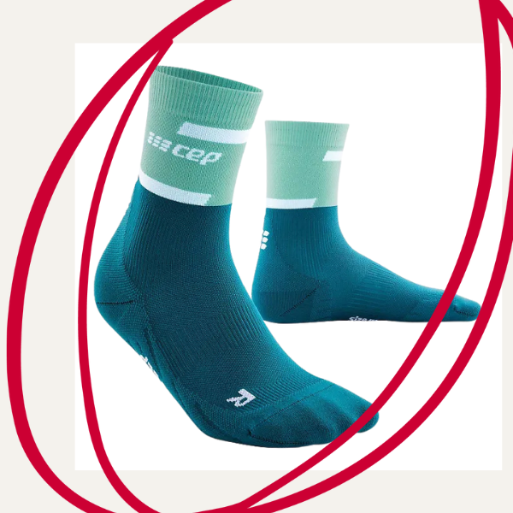 CEP The Run Compression Mid Cut Sock 4.0