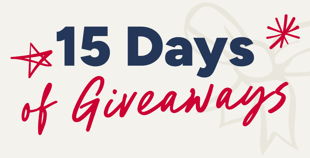 15 Days of Giveaways