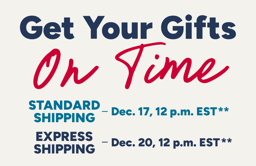 Get Your Gifts On Time